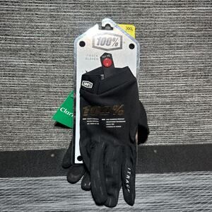 100% iTrack Gloves - Black - 2XL